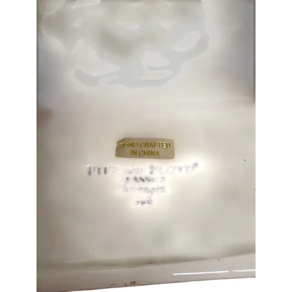 Vtg Fitz and Floyd Serengeti Collection Lion Ceramic Tissue Box Holder Rare